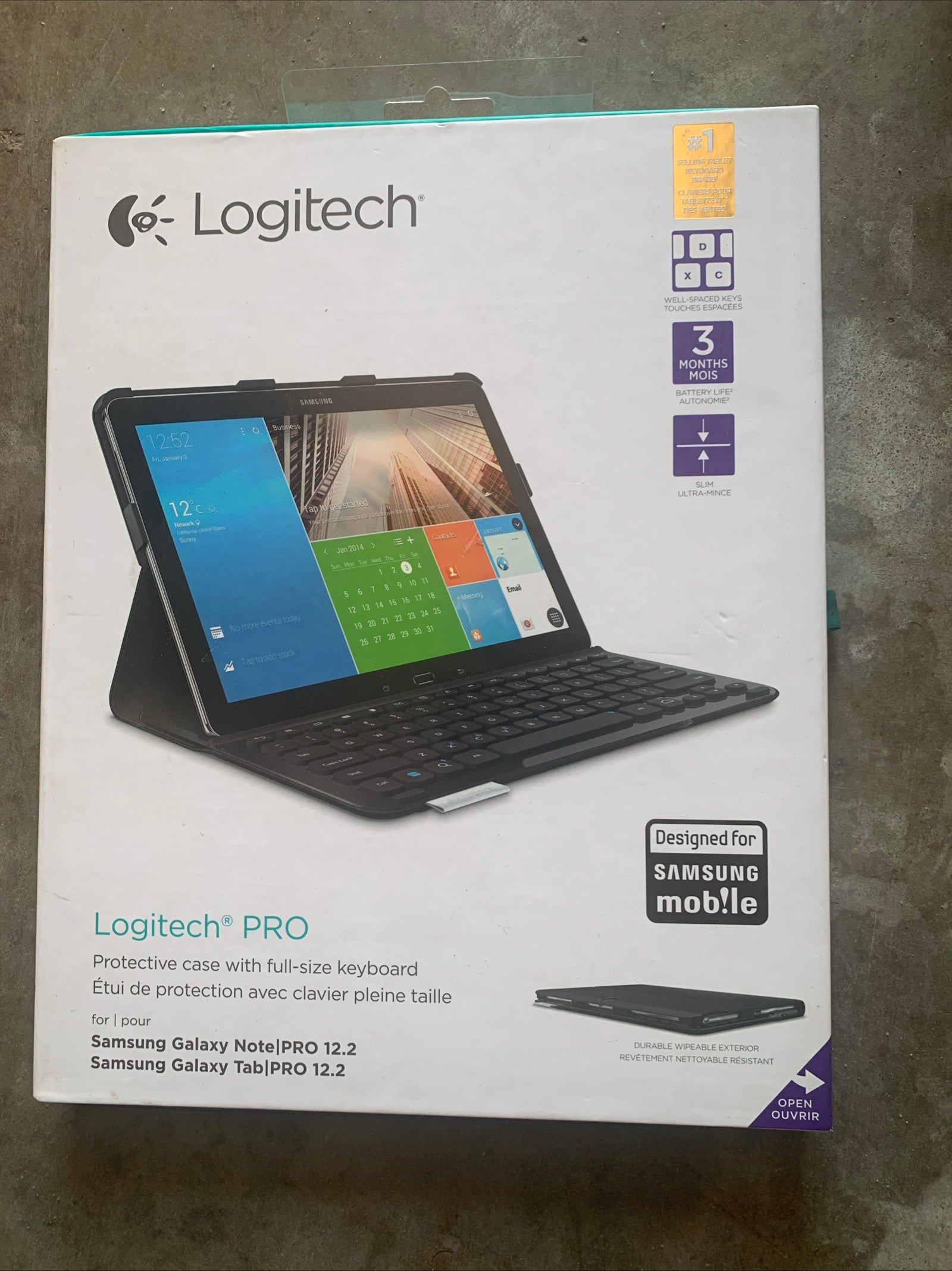 Logitech PRO For Samsung note/ tab 12.2