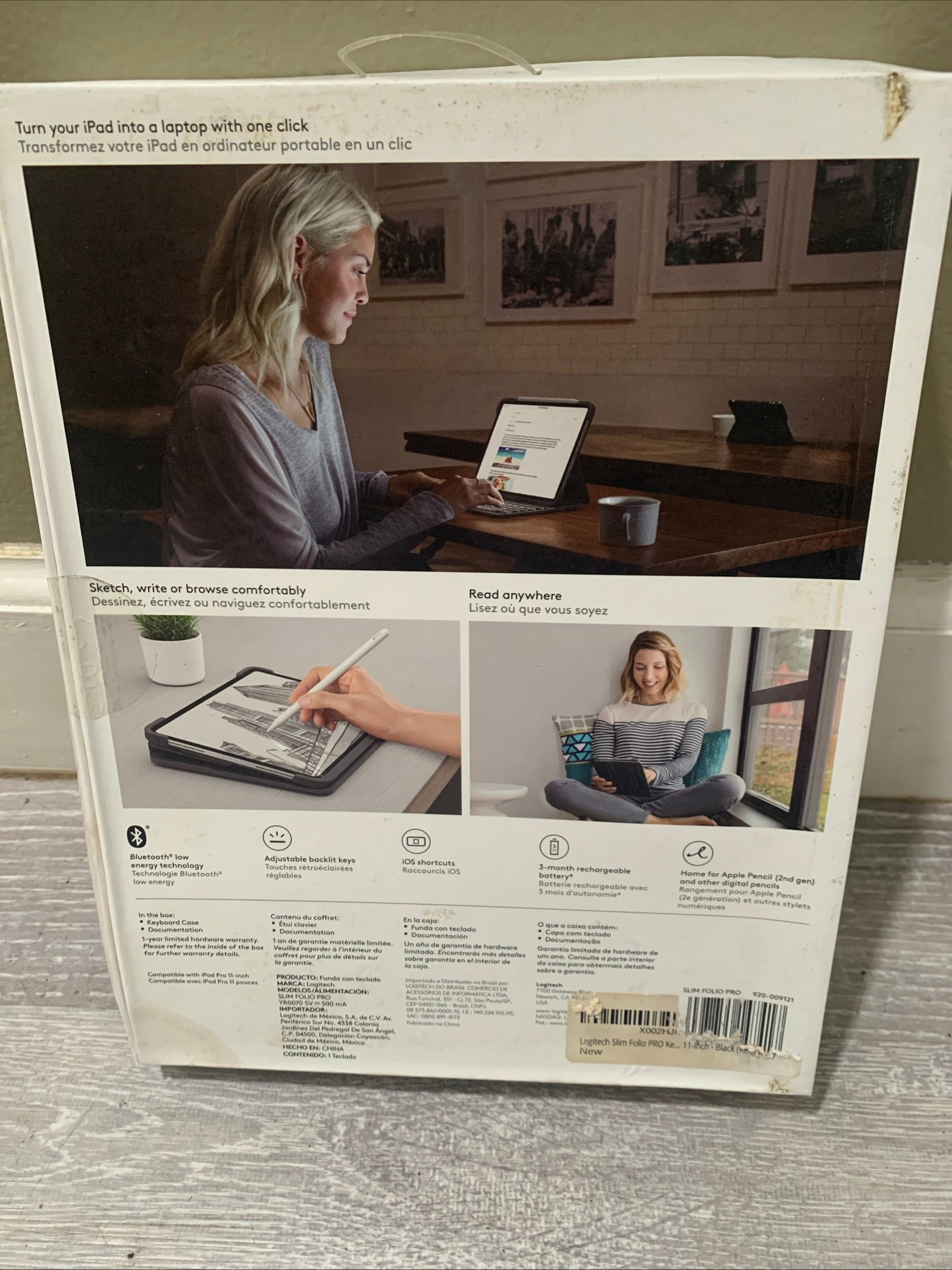 Logitech slim folio pro for ipad 11 pro