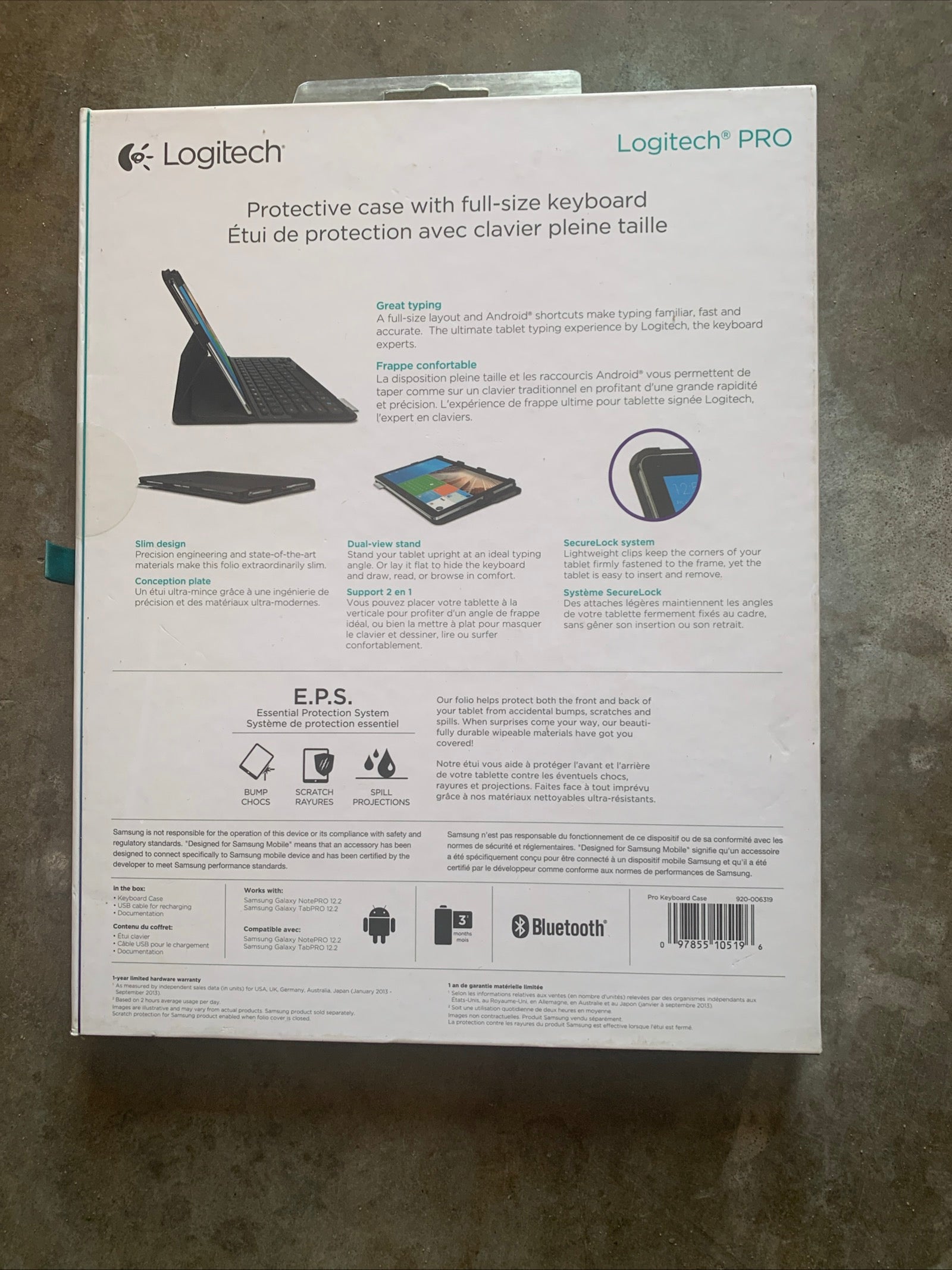 Logitech PRO For Samsung note/ tab 12.2