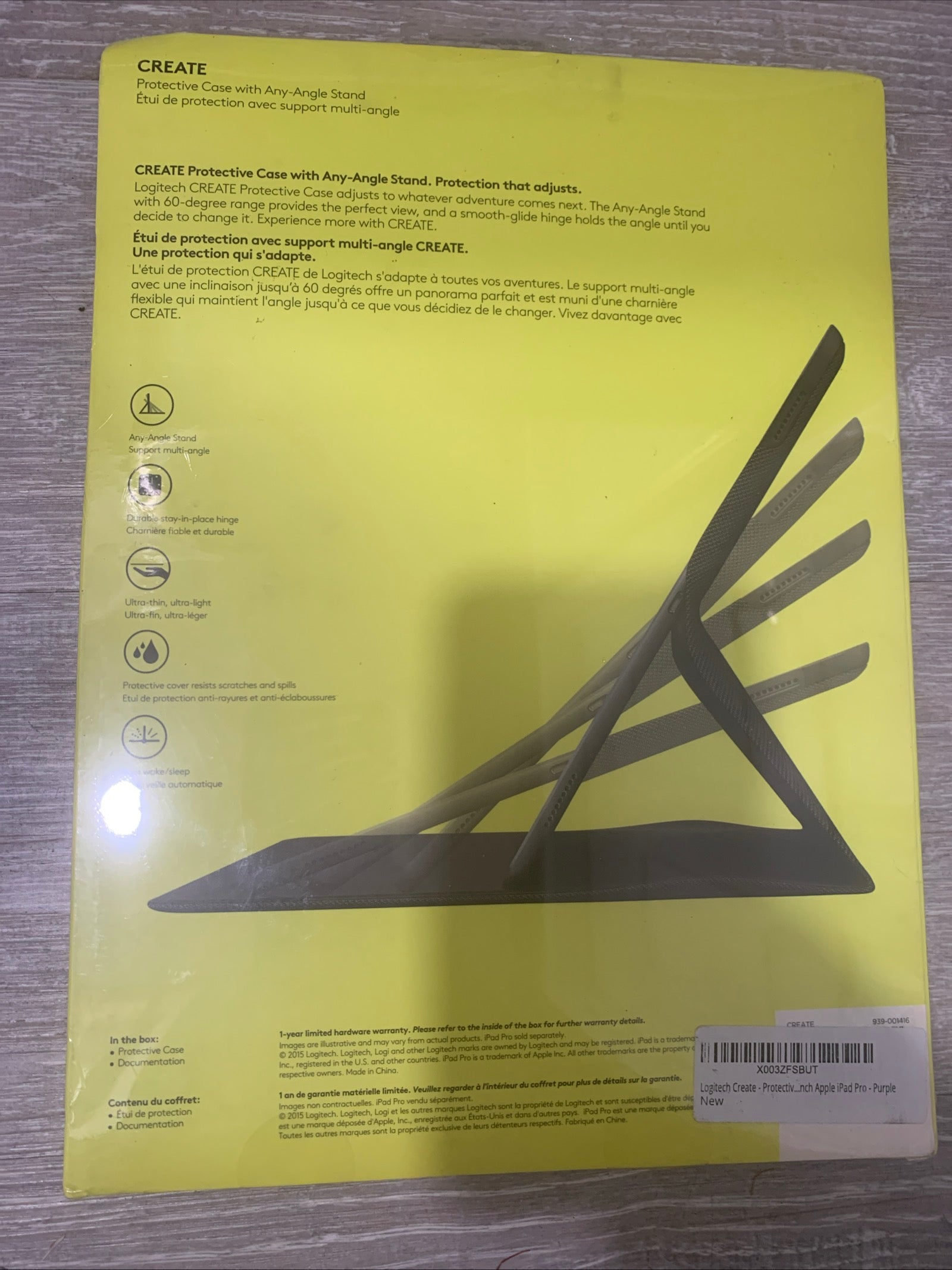 Logi ipad pro create case