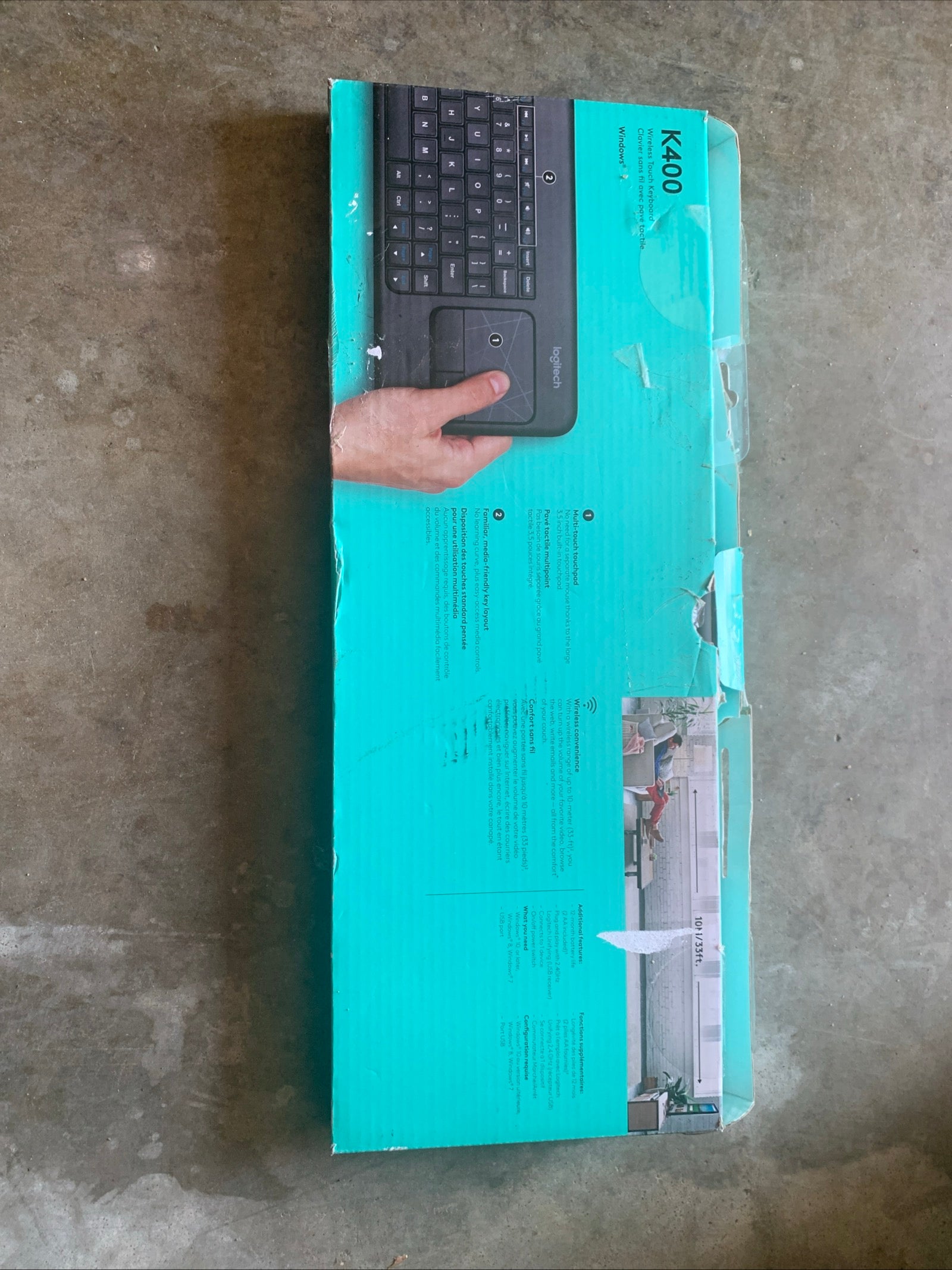 Logitech k400 witeless bluetooth keyboard